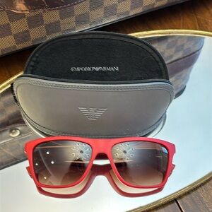 Emporium Armani bNWT Red Sunglasses